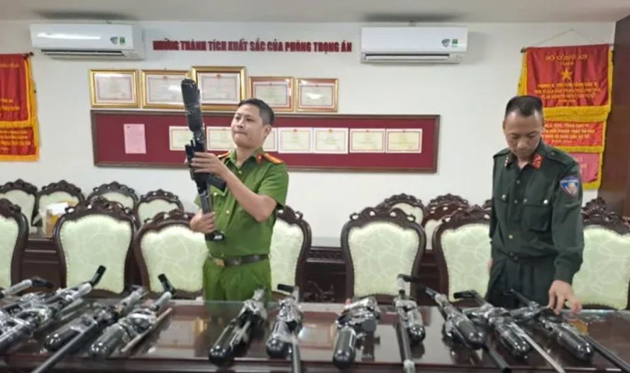 Bộ Công an triệt phá đường dây sản xuất, mua bán vũ khí quân dụng quy mô lớn