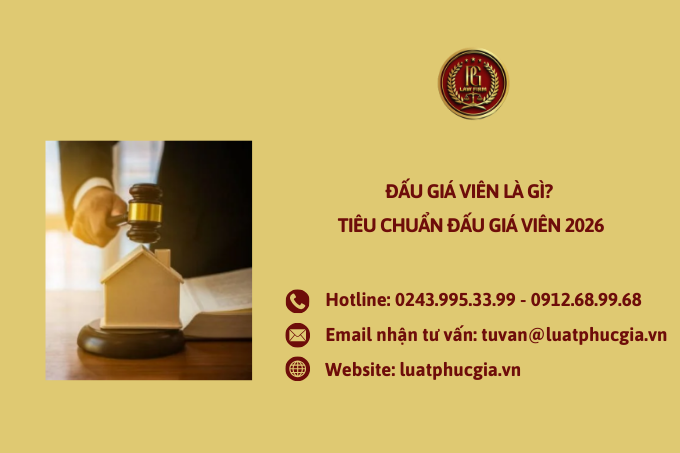 Đấu giá viên là gì? Tiêu chuẩn đấu giá viên 2026