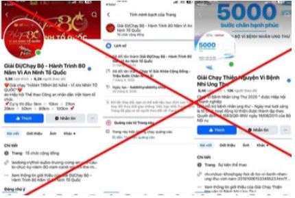 Cảnh báo thủ đoạn lừa đăng ký tham gia các chương trình, sự kiện online