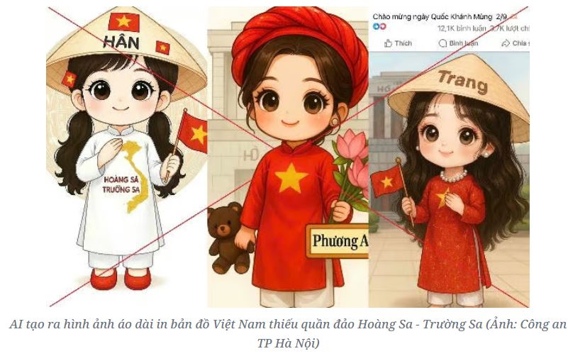 Công an Hà Nội cảnh báo nguy cơ tạo dựng hình ảnh sai lệch từ trào lưu sử dụng AI