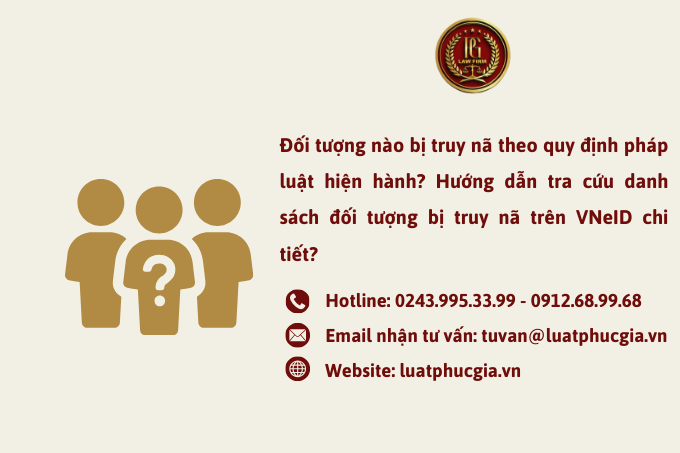 Đối tượng nào bị truy nã theo quy định pháp luật hiện hành? Hướng dẫn tra cứu danh sách đối tượng bị truy nã trên VNeID chi tiết?