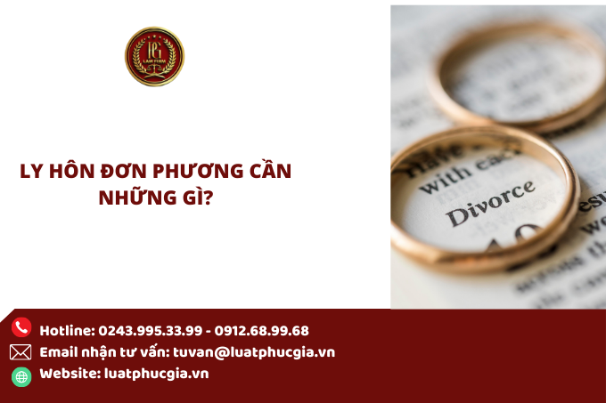 Ly hôn đơn phương cần những gì?