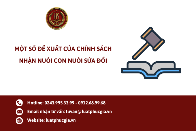 Một số đề xuất của chính sách nhận nuôi con nuôi sửa đổi