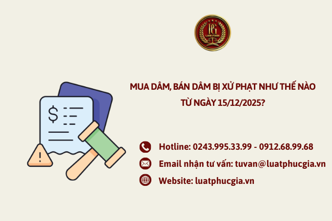 Mua dâm, bán dâm bị xử phạt như thế nào từ ngày 15/12/2025?