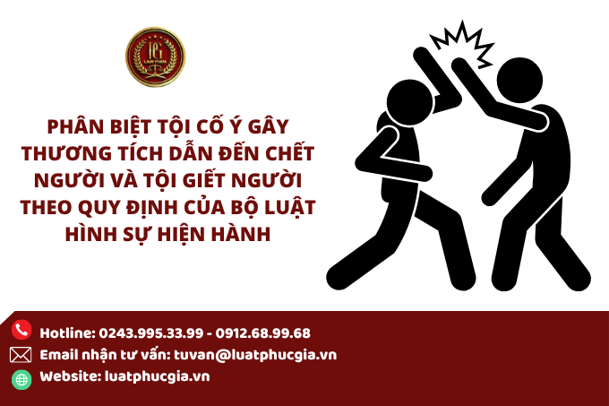 Phân biệt tội cố ý gây thương tích dẫn đến chết người và tội giết người theo quy định của Bộ luật Hình sự hiện hành