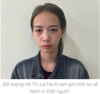 Tạm giữ hình sự người vợ dùng dao đâm chồng tử vong
