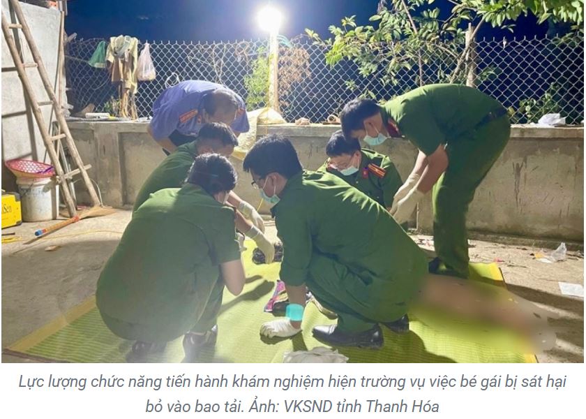 Thông tin mới nhất vụ bé gái 8 tuổi bị sát hại rồi giấu xác sau vườn